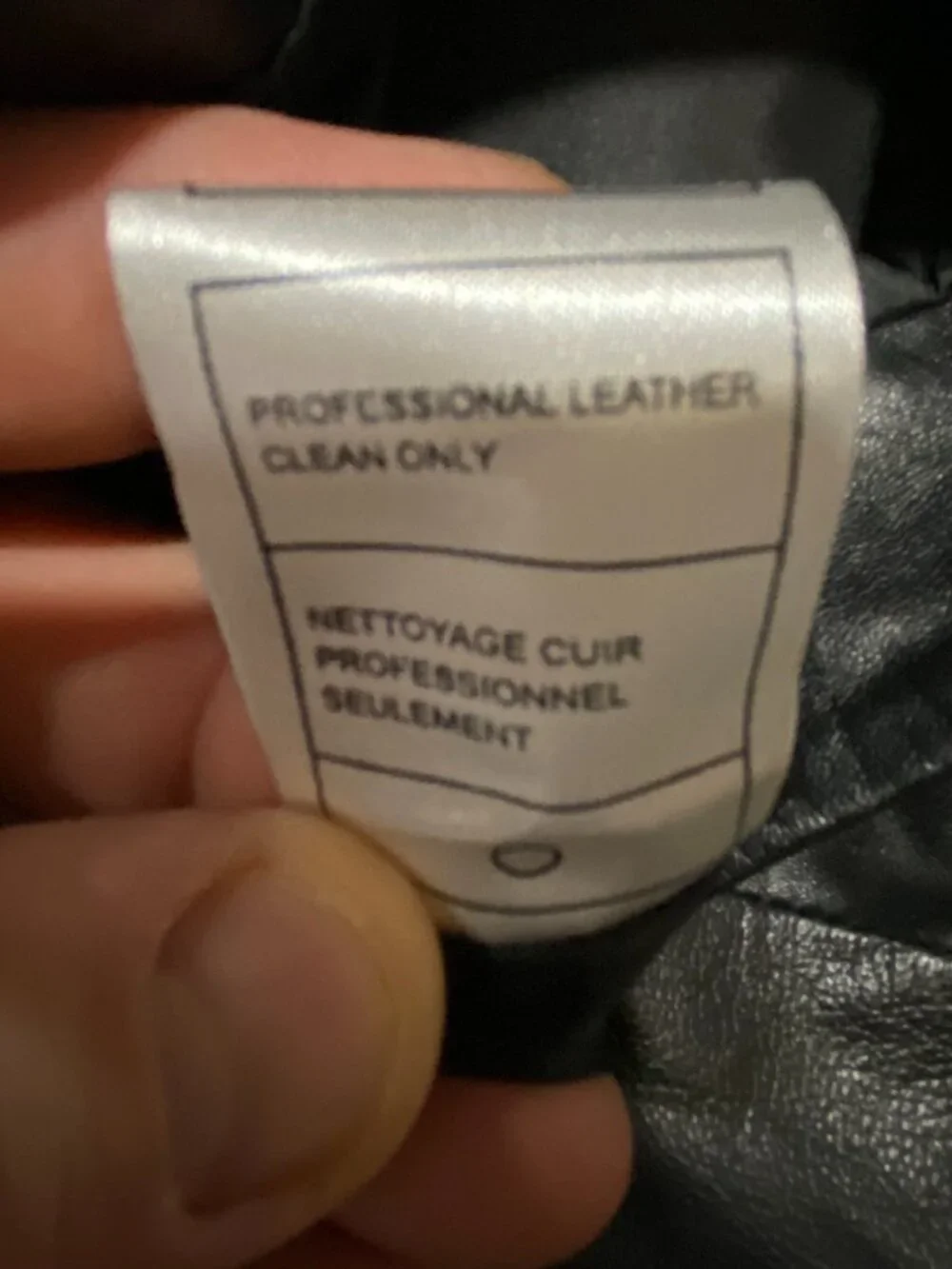 BB Dakota 100% Leather Black Mini Skirt Size 2 Genuine Leather Zip Back